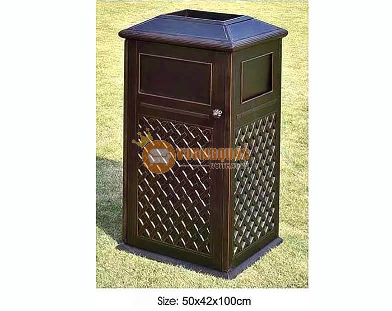 Thùng rác hợp kim nhôm cao cấp ZX L056-1